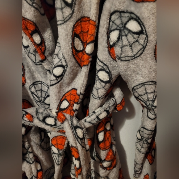 House Coat Robe - Spiderman - Youth 10/12 - Picture 6 of 6